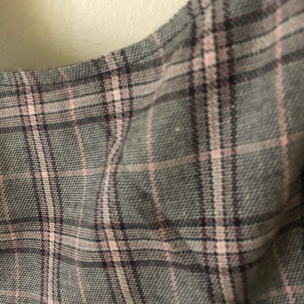 Check pattern crop top - Picture 3 of 4